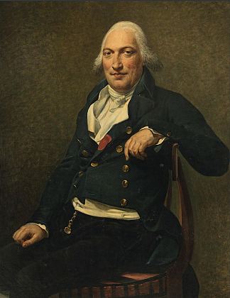 克劳德-伊格纳斯·布鲁吉埃（1745-1814）的肖像，巴兰特男爵 Portrait of Claude-Ignace Brugière (1745-1814), baron de Barante，玛丽·吉耶曼·伯努瓦