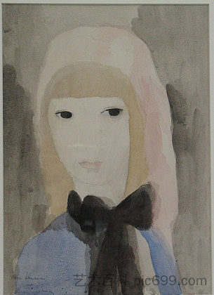 带弓的女孩 Girl with a Bow (1920)，丽·罗兰珊