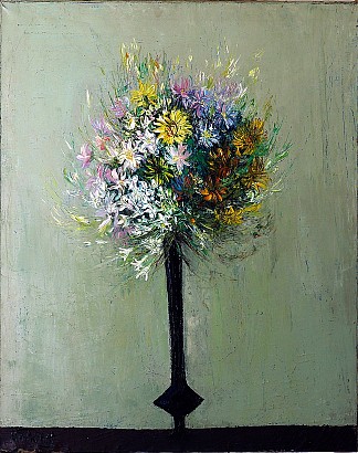 花瓶里的花 Flores en un jarrón (1953; France                     )，玛丽-特蕾莎·奥夫雷