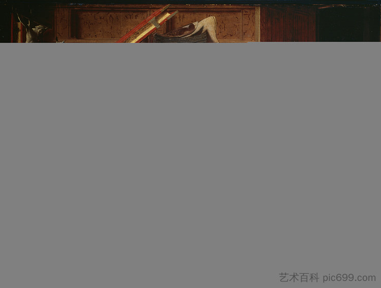 圣杰罗姆在他的书房里 Saint Jerome in his study (1541; Netherlands  )，马里纳斯·凡·雷梅尔思维勒