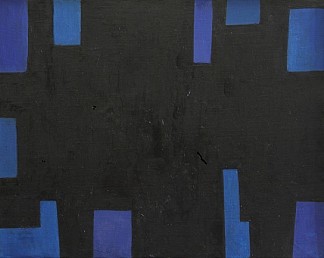 黑色炉排钴蓝色群青巴黎 Grata nera blu cobalto oltremare Parigi (1949)，马里奥巴洛克