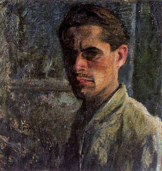 自画像 Self-Portrait (1910)，马里奥·西罗尼
