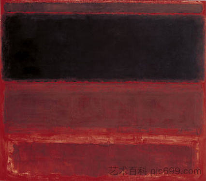 红衣四暗 Four Darks in Red (1958)，马克·罗斯科