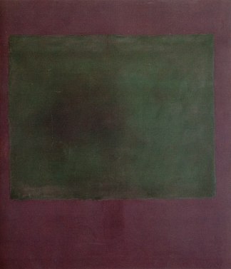 无题（栗色上的绿色） Untitled (Green on Maroon) (1961)，马克·罗斯科