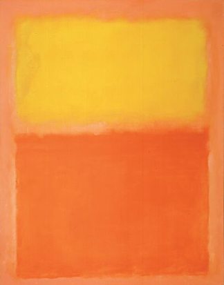 橙色和黄色 Orange and Yellow (1956)，马克·罗斯科