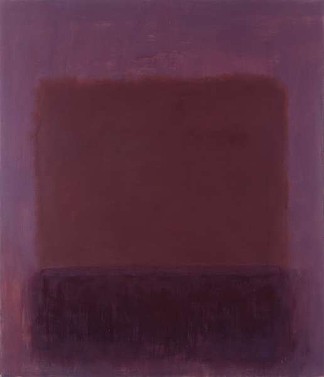 紫棕色 Purple Brown (1957)，马克·罗斯科