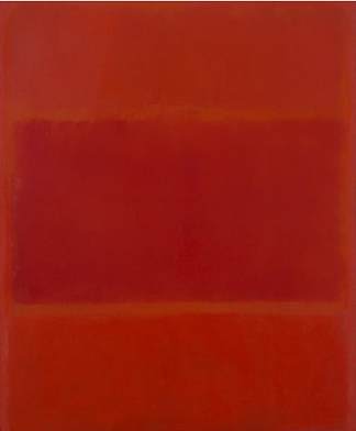 红色和橙色 Red and Orange (1955)，马克·罗斯科