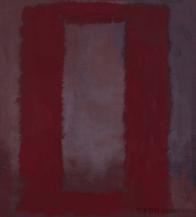 栗色上的红色 Red on Maroon (1959)，马克·罗斯科