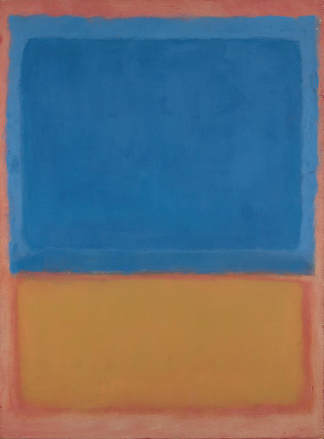 无题（红色、蓝色、橙色） Untitled (Red, Blue, Orange) (1955)，马克·罗斯科