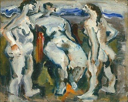 无题（三裸） Untitled (Three Nudes) (1933 - 1934)，马克·罗斯科