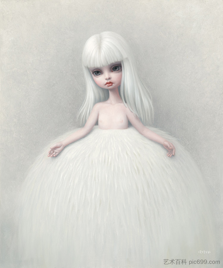 穿皮草裙的女孩 Girl in a Fur Skirt (2008)，马克·赖登