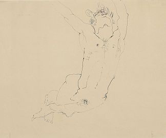 男性裸体 Male nude (1930 – 1940)，马克·托比