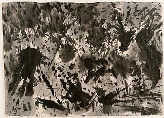 无题苏米 Untitled Sumi (1957)，马克·托比