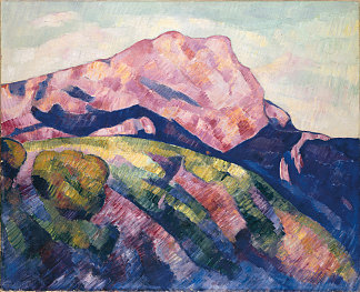 圣维克多山 Mont Sainte-Victoire (1927)，马斯登·哈尔特里