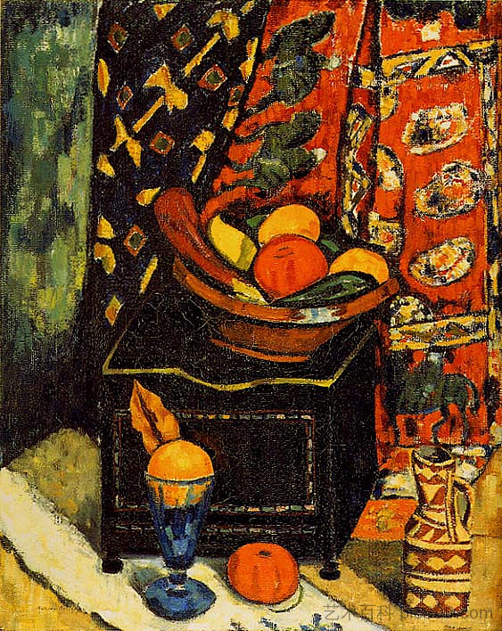 静物，1号 Still Life, No. 1 (1912)，马斯登·哈尔特里