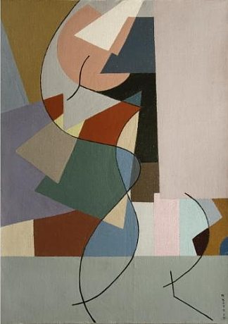抽象3 Abstraccion No. 3 (1953)，玛莎博托