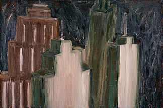 无题（摩天大楼） Untitled (Skyscrapers) (1980)，玛尔塔·戴蒙德