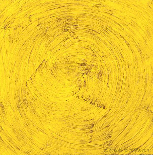 作品3号（黄画） Work No. 3 (Yellow Painting) (1986)，马丁·克里德