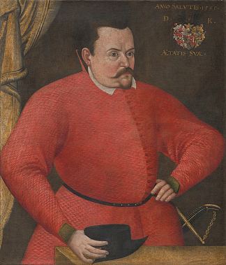 丹尼尔·库宾伊的肖像 Portrait of Daniel Kubínyi (1595)，马丁·科伯