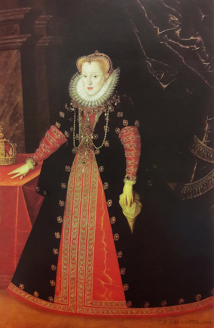 奥地利的安妮，波兰女王 Anne of Austria, Queen of Poland (1595)，马丁·科伯