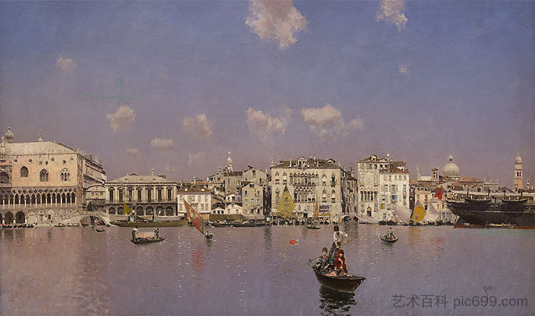 里瓦·德利·夏沃尼， 威尼斯 Riva Degli Schiavoni, Venice，马丁·里科和奥尔特加