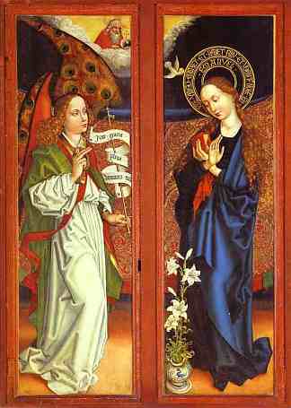 报喜 Annunciation (1472)，马丁·松高尔