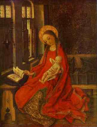圣母与婴儿 The Virgin with Infant，马丁·松高尔