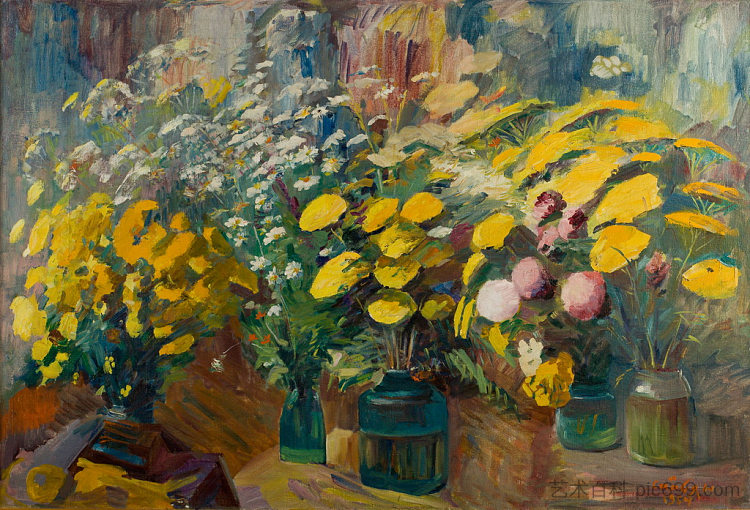 静物画 Still life (1954; Armenia ),马蒂罗斯