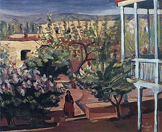 一个院子 A yard (1922)，马蒂罗斯