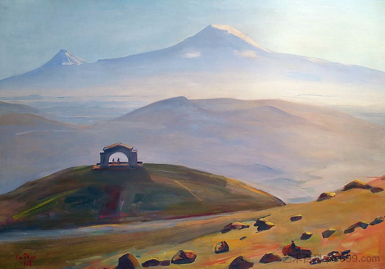 亚拉腊和拱查伦特 Ararat and arch Charents (1958; Armenia  )，马蒂罗斯