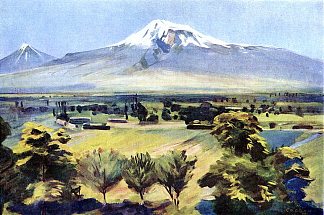 来自德温的亚拉腊 Ararat from Dvin (1952; Armenia                     )，马蒂罗斯