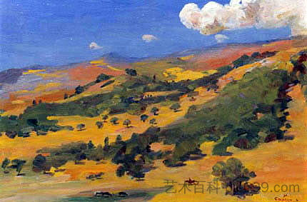 亚美尼亚景观 Armenian landscape (1959; Armenia  )，马蒂罗斯