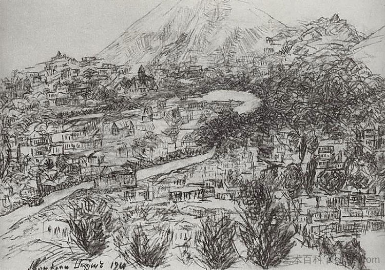 亚美尼亚村庄 Armenian village (1969; Armenia  )，马蒂罗斯