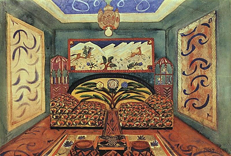 东部内饰 Eastern interior (1918),马蒂罗斯