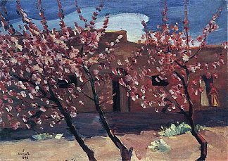 开花的桃子 Flowering peaches (1922)，马蒂罗斯