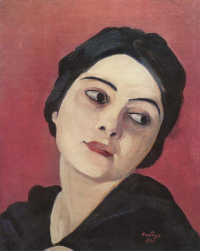 女孩的头 Head of the girl (1923; Armenia  )，马蒂罗斯