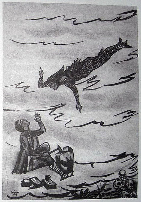 “亚美尼亚民间故事”插图 Illustration to 'Armenian folk tales' (1937; Armenia  )，马蒂罗斯