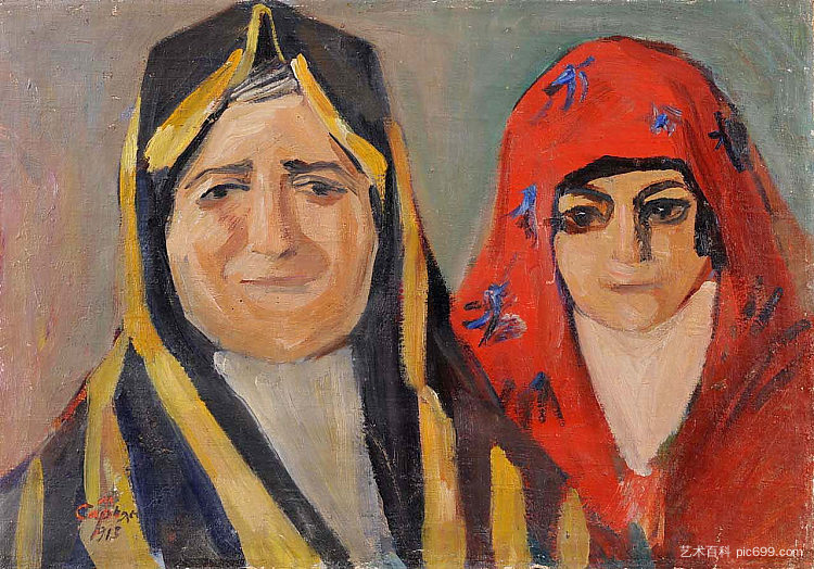 波斯的犹太妇女 Jewish Ladies in Persia (1913)，马蒂罗斯