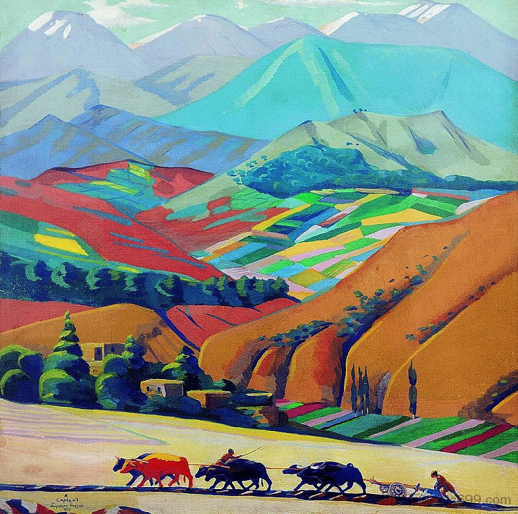 山 Mountains (1923; Armenia  )，马蒂罗斯