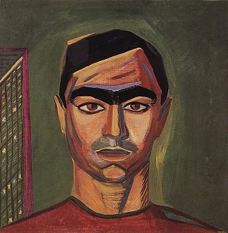 姆纳察坎·久尔纳扎良的肖像 Portrait of Mnatsakan Gyulnazaryan (1915)，马蒂罗斯