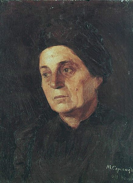 母亲的肖像 Portrait of mother (1898; Armenia  )，马蒂罗斯