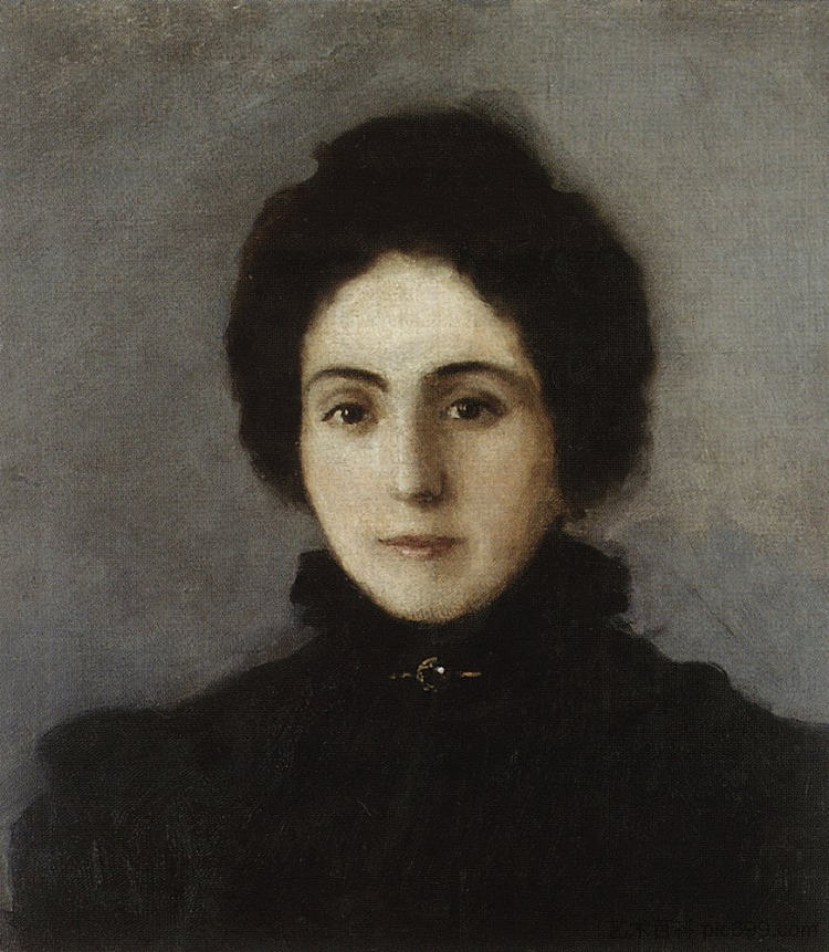 桑都特的肖像 Portrait of Sanduht (1898; Armenia  )，马蒂罗斯