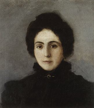 桑都特的肖像 Portrait of Sanduht (1898; Armenia                     )，马蒂罗斯