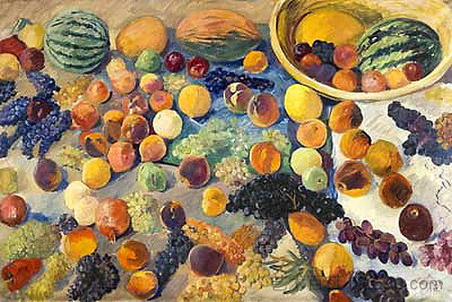 静物画 Still life (1941; Armenia  )，马蒂罗斯