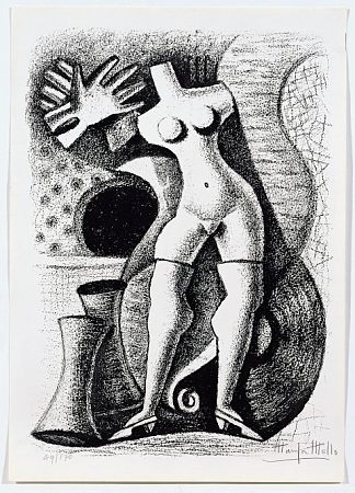 超现实的诺德 DESNUDO SURREALISTA (1927)，马鲁贾·马洛