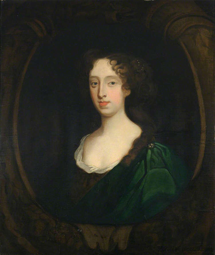 德比郡的伊丽莎白·可口可乐 （1676–1739） Elizabeth Coke of Derbyshire (1676–1739) (c.1690; United Kingdom  )，玛丽·比尔