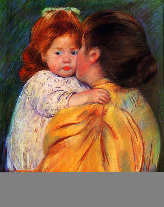 母吻 Maternal Kiss (1896)，玛丽·卡萨特
