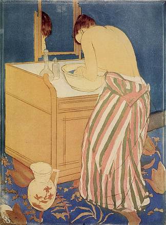 巴斯 The Bath (1890 – 1891)，玛丽·卡萨特