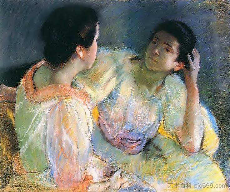 对话 The Conversation (1896)，玛丽·卡萨特