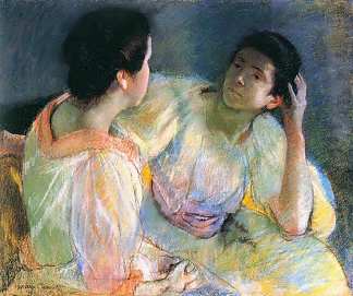 对话 The Conversation (1896)，玛丽·卡萨特